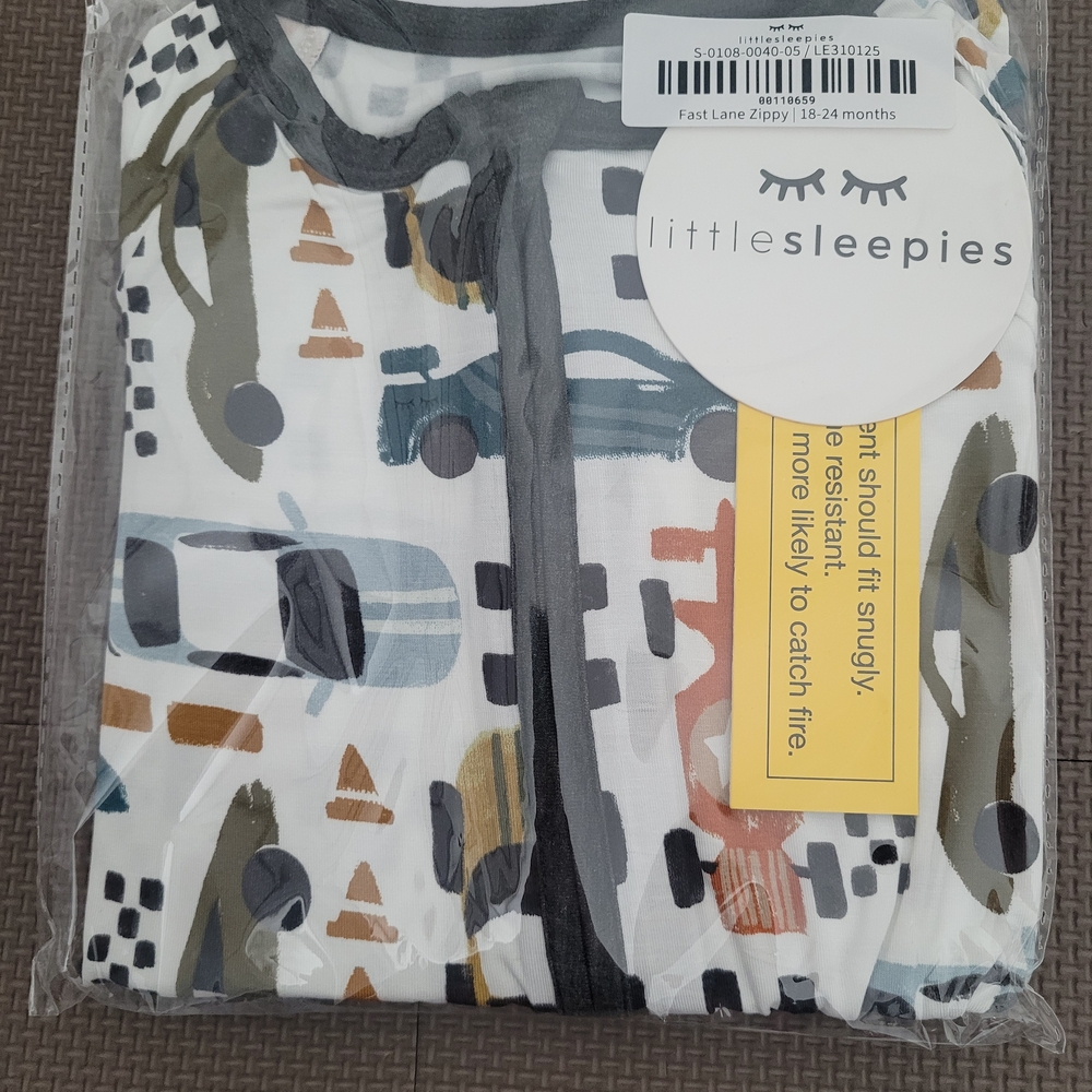 Little Sleepies Fast Lane Zippy 18-24 Months
